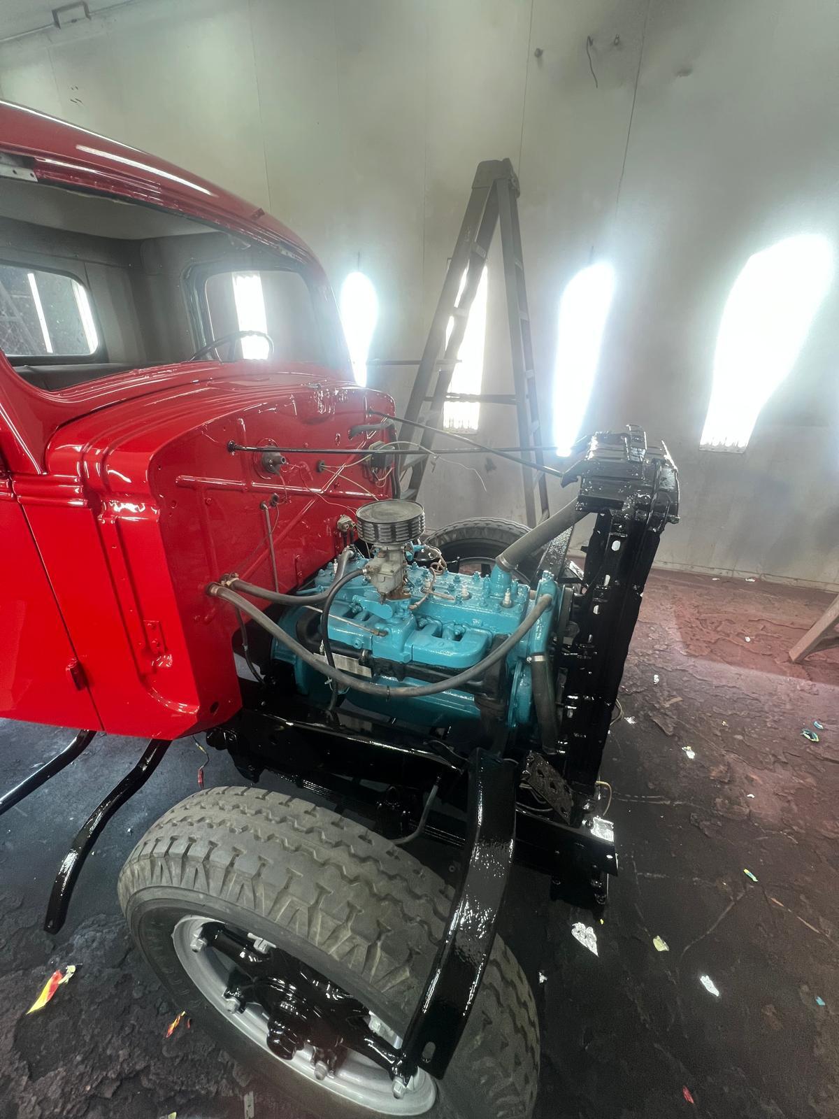 Classic truck restoration